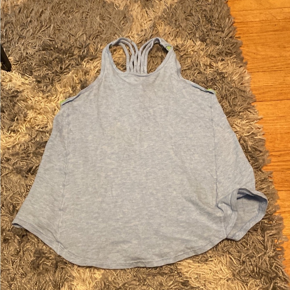Ivivva Gray Relaxed Backless Tank Top